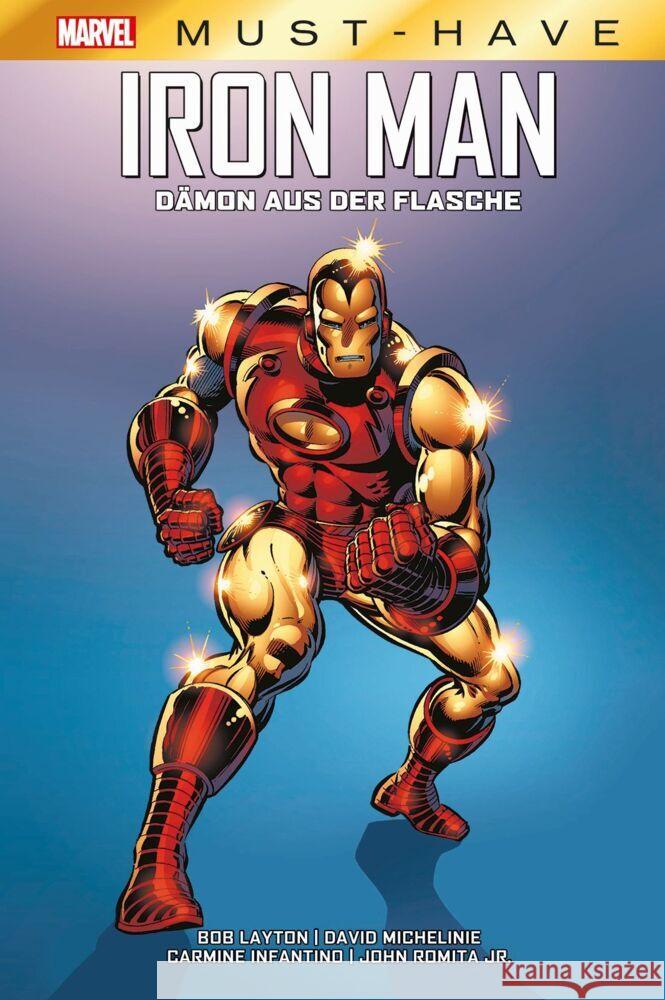 Marvel Must-Have: Iron Man - Dämon aus der Flasche Michelinie, David, Layton, Bob 9783741638879 Panini Manga und Comic - książka