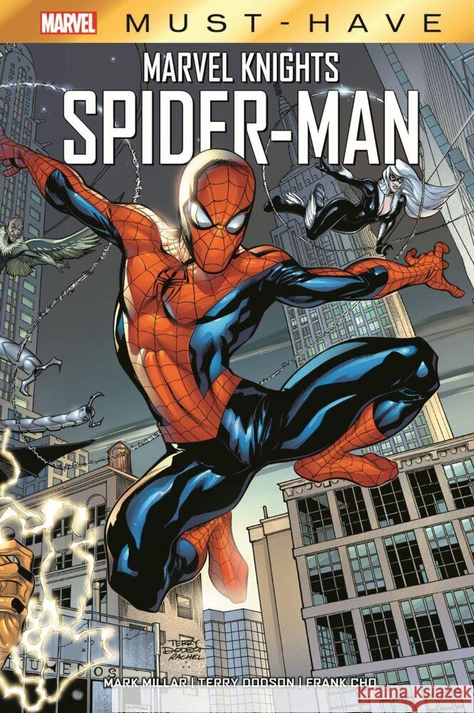 Marvel Must-Have: Marvel Knights Spider-Man Millar, Mark, Cho, Frank, Dodson, Terry 9783741621840 Panini Manga und Comic - książka