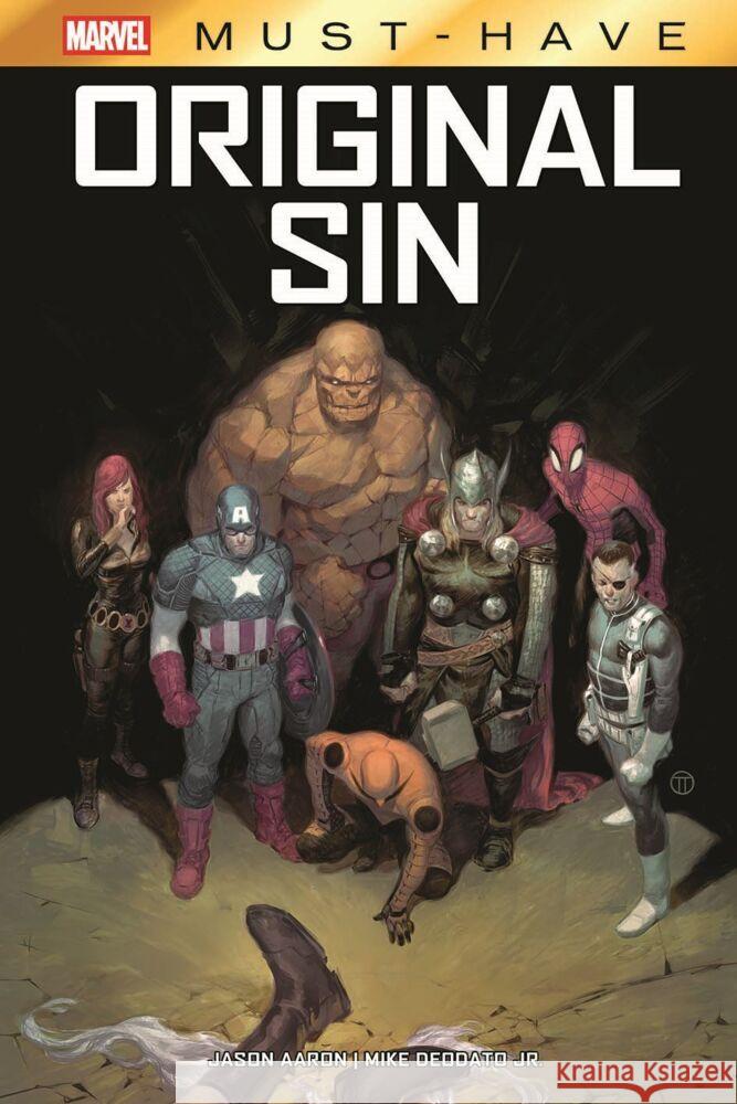 Marvel Must-Have: Original Sin Aaron, Jason, Deodato, Mike, Jr., Brubaker, Ed 9783741646072 Panini Manga und Comic - książka