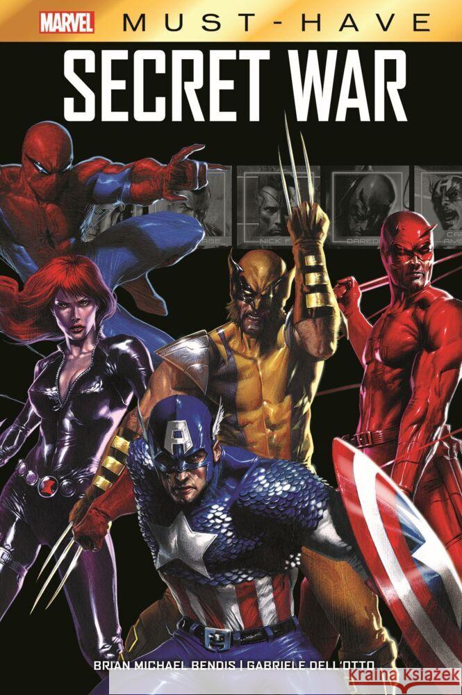 Marvel Must-Have: Secret War Bendis, Brian Michael, Dell'Otto, Gabriele 9783741628412 Panini Manga und Comic - książka