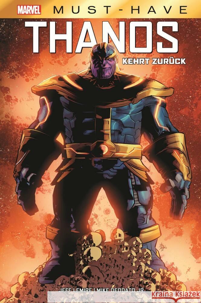 Marvel Must-Have: Thanos kehrt zurück Lemire, Jeff, Deodato, Mike, Jr. 9783741628740 Panini Manga und Comic - książka