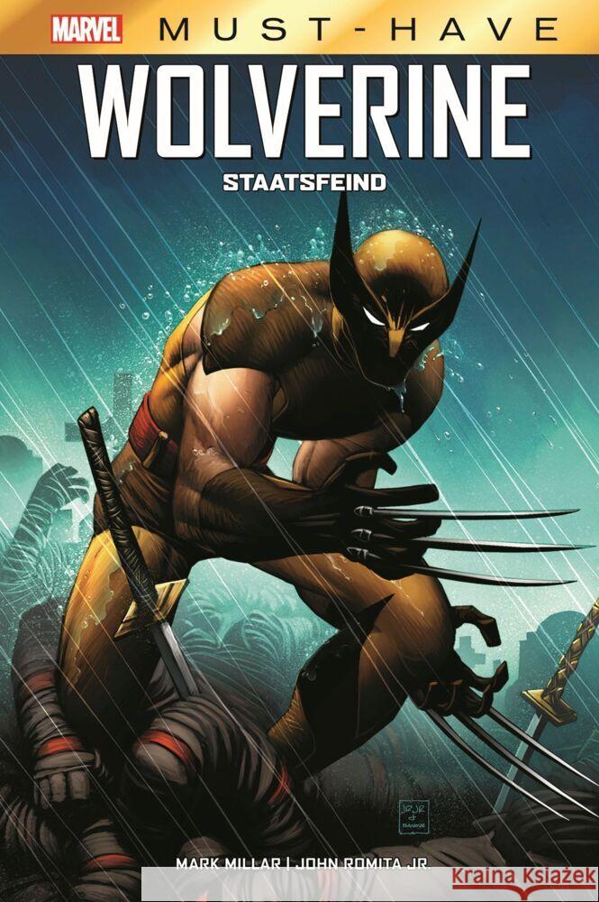 Marvel Must-Have: Wolverine - Staatsfeind Millar, Mark, Romita Jr., John, Andrews, Kaare 9783741623813 Panini Manga und Comic - książka