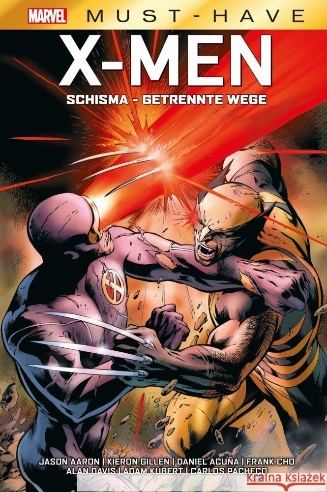 Marvel Must-Have: X-Men - Schisma - Getrennte Wege Aaron, Jason, Davis, Alan, Gillen, Kieron 9783741628801 Panini Manga und Comic - książka