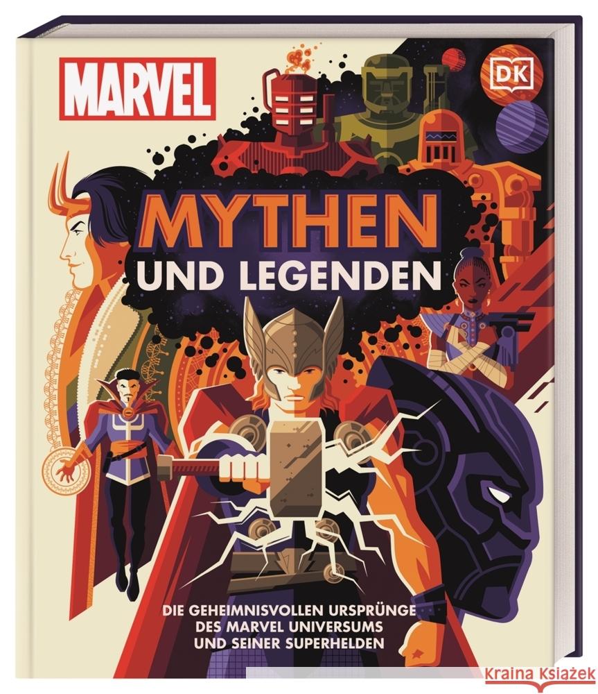 MARVEL Mythen und Legenden Hill, James 9783831041961 Dorling Kindersley - książka