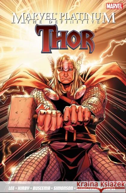 Marvel Platinum: The Definitive Thor Stan Lee, Jack Kirby 9781846534812 Panini Publishing Ltd - książka