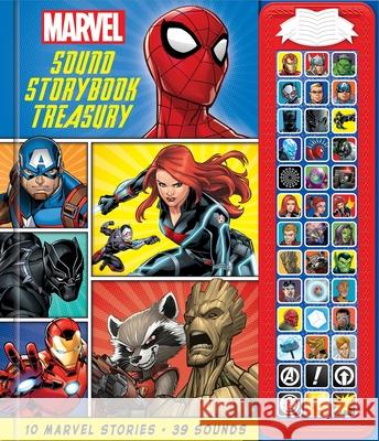 Marvel: Sound Storybook Treasury Pi Kids 9781503755031 Phoenix International Publications, Incorpora - książka