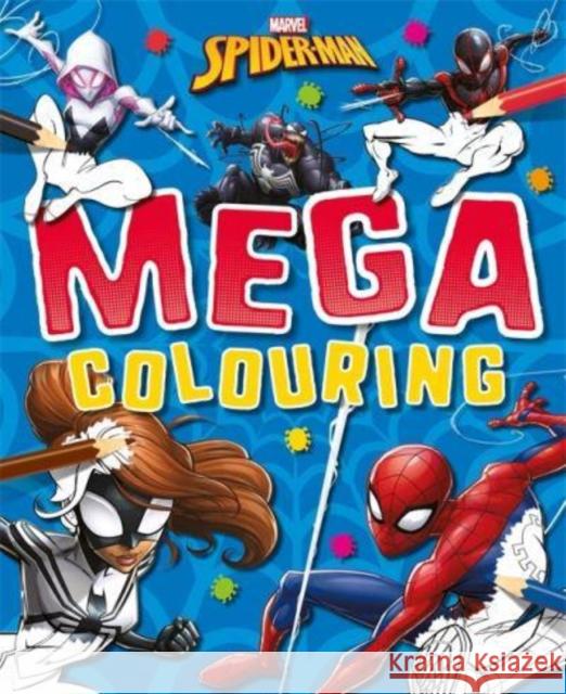 Marvel Spider-Man: Mega Colouring Marvel Entertainment International Ltd 9781801082662 Autumn Publishing - książka