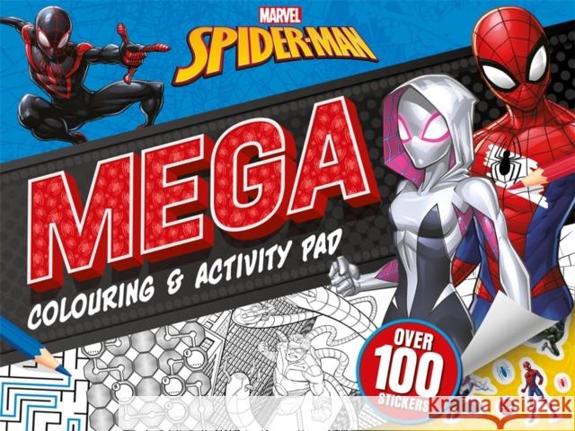 Marvel Spider-Man: Mega Colouring & Activity Pad Walt Disney 9781836500469 Igloo Books - książka