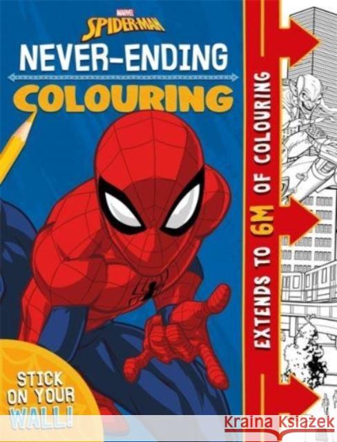 Marvel Spider-Man: Never-Ending Colouring Marvel Entertainment International Ltd 9781803686165 Bonnier Books Ltd - książka