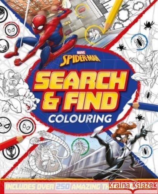 Marvel Spider-Man: Search & Find Colouring Marvel Entertainment International Ltd 9781803684536 Bonnier Books Ltd - książka