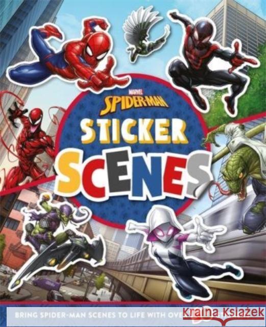 Marvel Spider-Man: Sticker Scenes Marvel Entertainment International Ltd 9781837950140 Bonnier Books Ltd - książka
