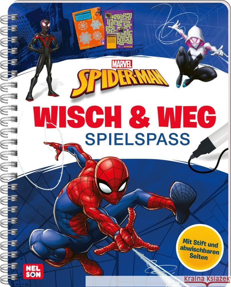 Marvel: Spider-Man Wisch & Weg - Spielspaß  9783845124162 Nelson - książka