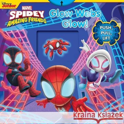 Marvel Spidey and His Amazing Friends: Glow Webs Glow! Grace Baranowski Adam Devaney 9780794451363 Studio Fun International - książka