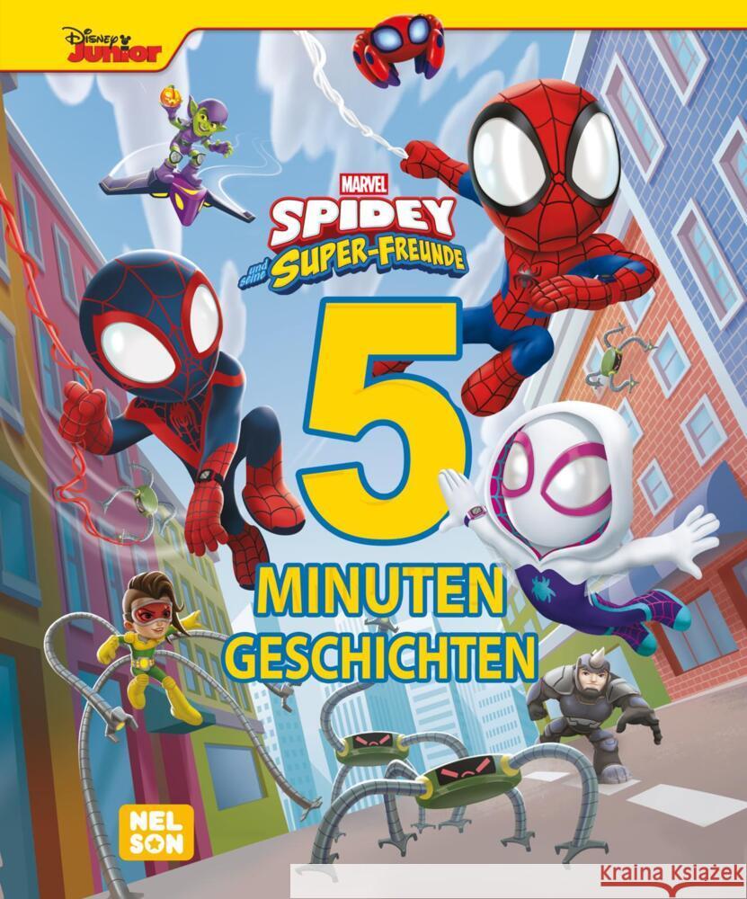 Marvel Spidey und seine Super-Freunde: 5-Minuten-Geschichten  9783845128290 Nelson - książka