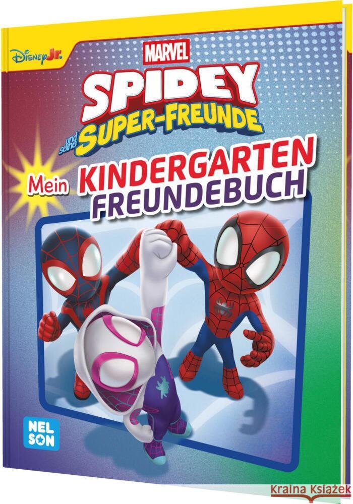 MARVEL Spidey und seine Super-Freunde: Mein Kindergarten Freundebuch  9783845129396 Nelson - książka