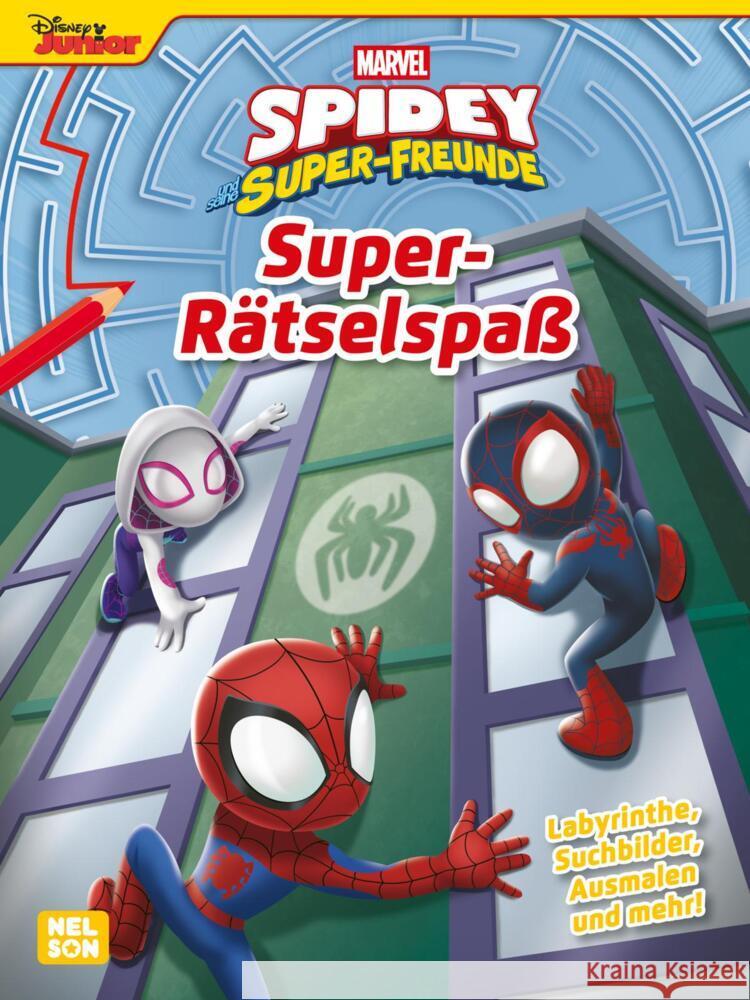 Marvel Spidey und seine Super-Freunde: Super-Rätselspaß  9783845128306 Nelson - książka
