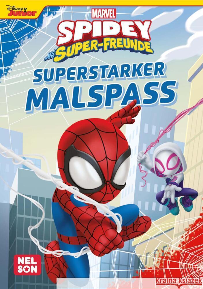 MARVEL Spidey und seine Superfreunde: Superstarker Malspaß  9783845127064 Nelson - książka