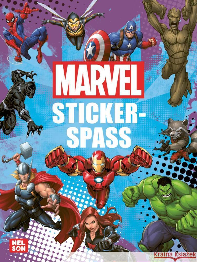 MARVEL: Stickerspaß  9783845126784 Nelson - książka