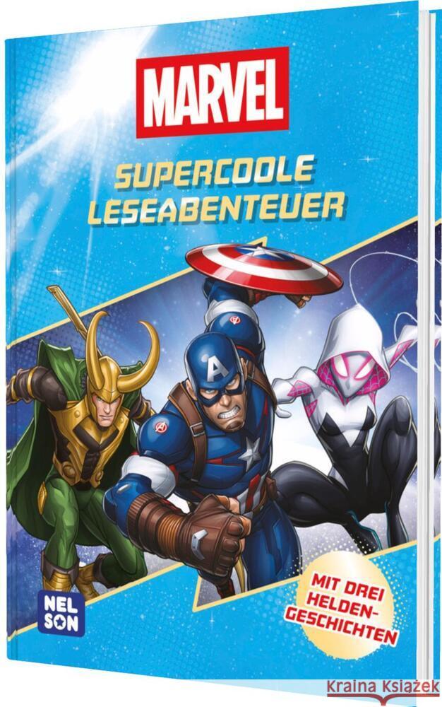 MARVEL: Supercoole Leseabenteuer  9783845128283 Nelson - książka