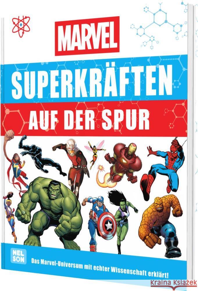 Marvel: Superkräften auf der Spur  9783845128047 Nelson - książka