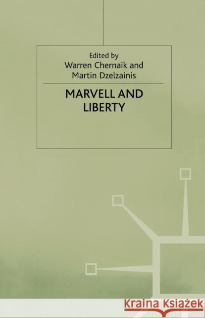 Marvell and Liberty W. Chernaik M. Dzelzainis 9781349405794 Palgrave MacMillan - książka