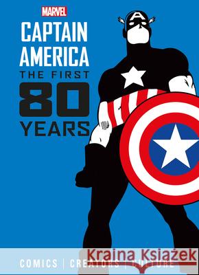 Marvel's Captain America: The First 80 Years Titan 9781787737174 Titan Books Ltd - książka