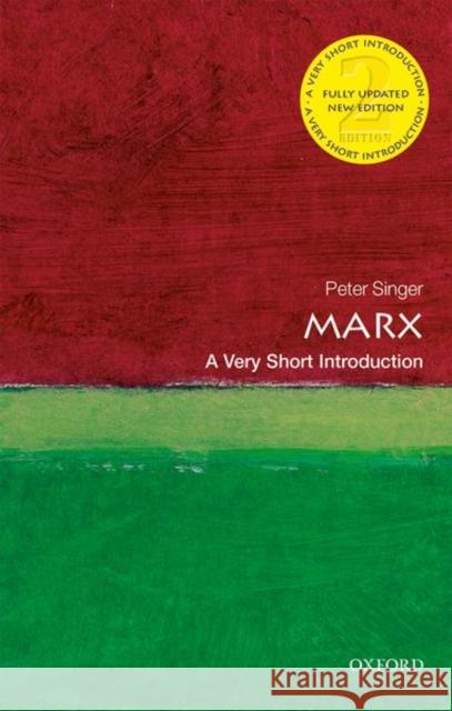 Marx: A Very Short Introduction Peter Singer 9780198821076 Oxford University Press - książka