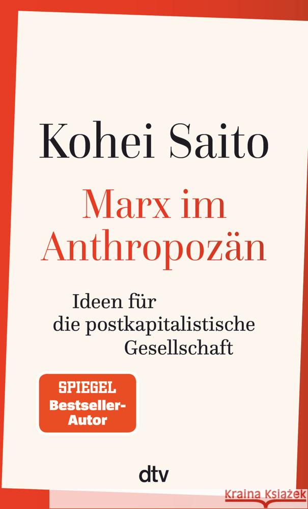 Marx im Anthropozän Saito, Kohei 9783423352567 DTV - książka