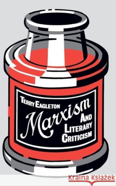 Marxism and Literary Criticism Terry Eagleton 9780520032439 University of California Press - książka