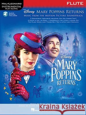 Mary Poppins Returns for Flute: Instrumental Play-Along - from the Motion Picture Soundtrack Marc Shaiman, Scott Wittman 9781540045850 Hal Leonard Corporation - książka