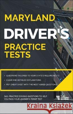 Maryland Driver's Practice Tests Ged Benson 9781393540946 Driving School - książka