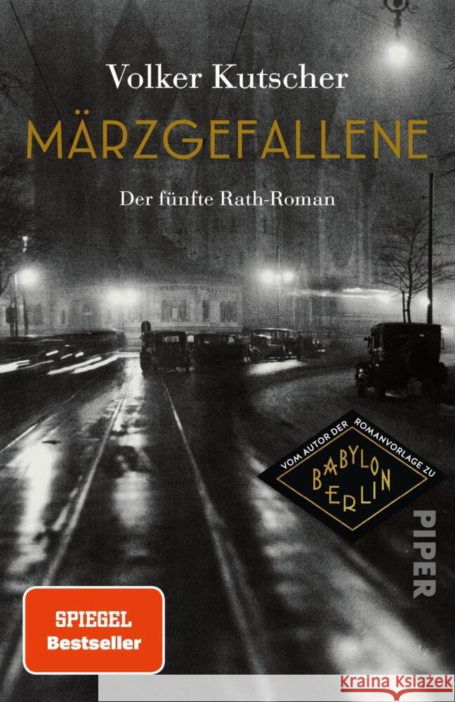 Märzgefallene Kutscher, Volker 9783492320252 Piper - książka