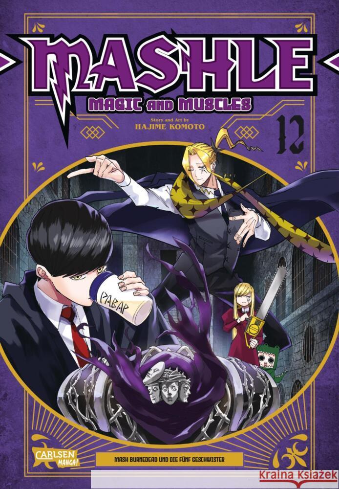 Mashle: Magic and Muscles 12 Komoto, Hajime 9783551778598 Carlsen Manga - książka