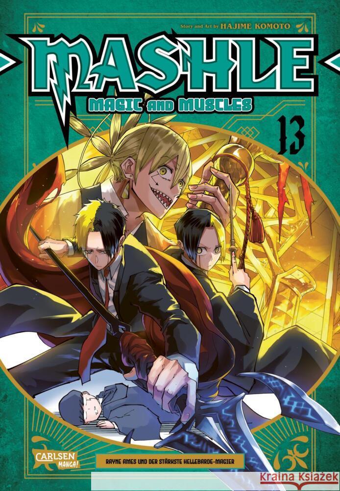 Mashle: Magic and Muscles 13 Komoto, Hajime 9783551789488 Carlsen Manga - książka