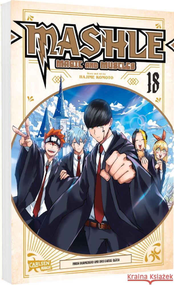 Mashle: Magic and Muscles 18 Komoto, Hajime 9783551803078 Carlsen Manga - książka