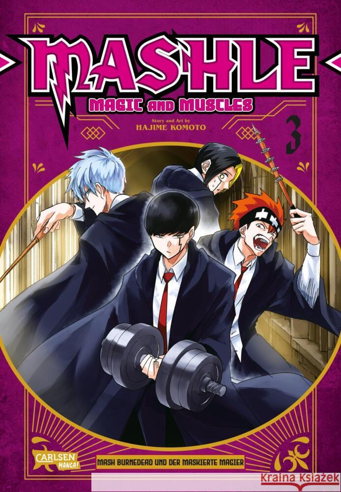 Mashle: Magic and Muscles 3 Komoto, Hajime 9783551024763 Carlsen Manga - książka