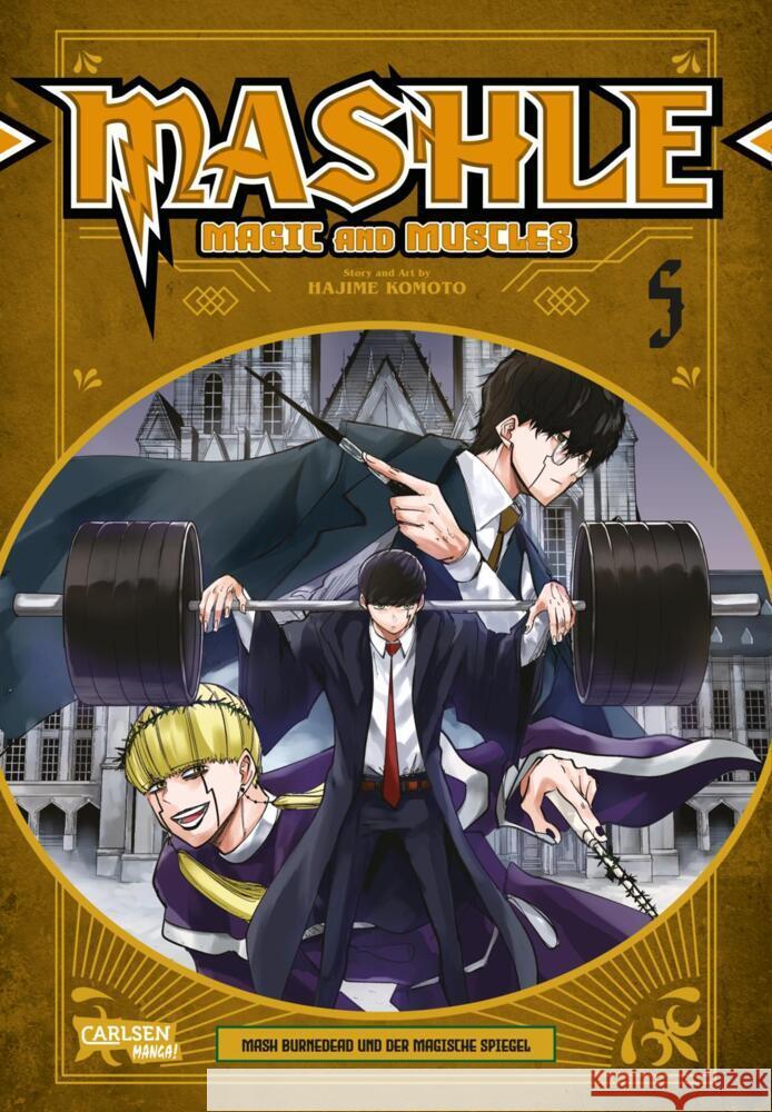 Mashle: Magic and Muscles 5 Komoto, Hajime 9783551024787 Carlsen Manga - książka
