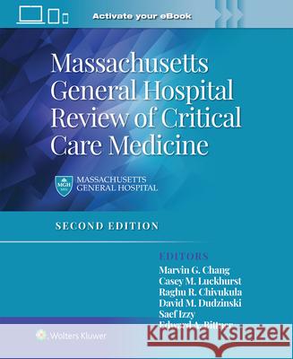 Massachusetts General Hospital Review of Critical Care Medicine Edward Bittner Marvin G. Chang 9781975243012 LWW - książka