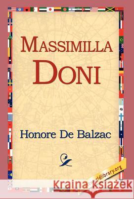 Massimilla Doni Honore d 9781421814490 1st World Library - książka