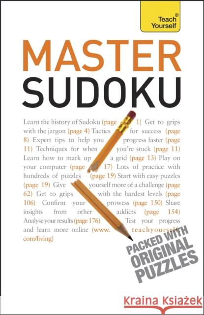 Master Sudoku Pitts, James 9781444100990 TEACH YOURSELF - książka