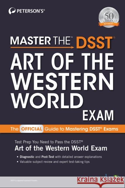 Master the Dsst Art of the Western World Exam Peterson's 9780768944389 Peterson Nelnet Co - książka