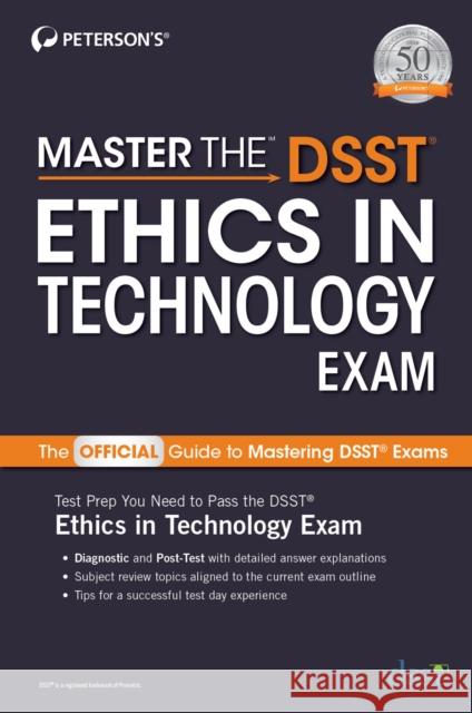 Master the Dsst Ethics in Technology Exam Peterson's 9780768944471 Peterson Nelnet Co - książka