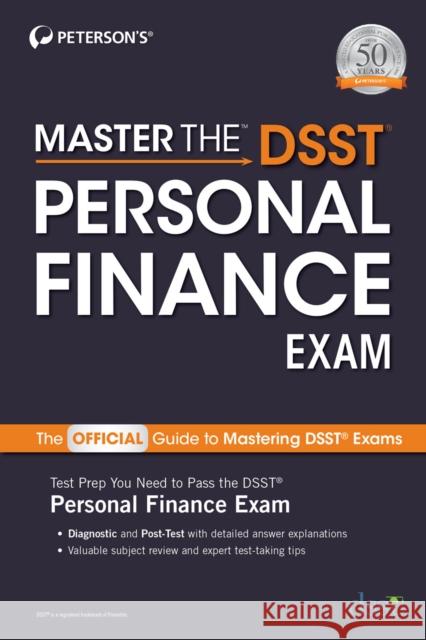 Master the Dsst Personal Finance Exam Peterson's 9780768944662 Peterson Nelnet Co - książka