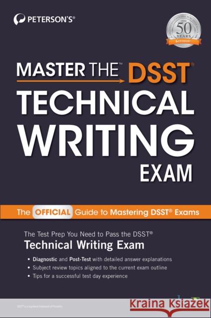 Master the Dsst Technical Writing Exam Peterson's 9780768944747 Peterson Nelnet Co - książka