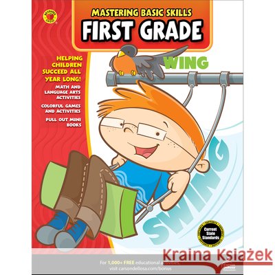 Mastering Basic Skills(r) First Grade Activity Book Carson-Dellosa Publishing 9781483801063 Carson-Dellosa Publishing - książka