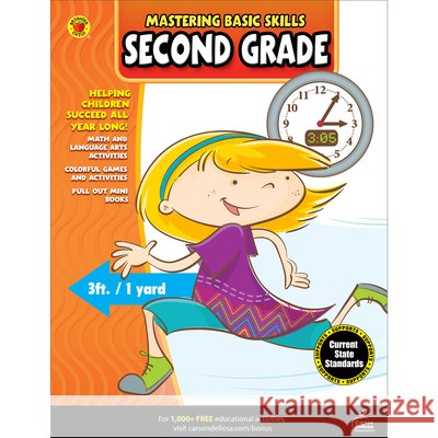 Mastering Basic Skills(r) Second Grade Activity Book Carson-Dellosa Publishing 9781483801070 Carson-Dellosa Publishing - książka