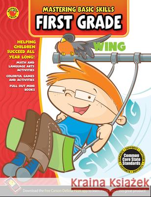 Mastering Basic Skills(r) First Grade Activity Book Carson-Dellosa Publishing 9781483801063 Carson-Dellosa Publishing - książka