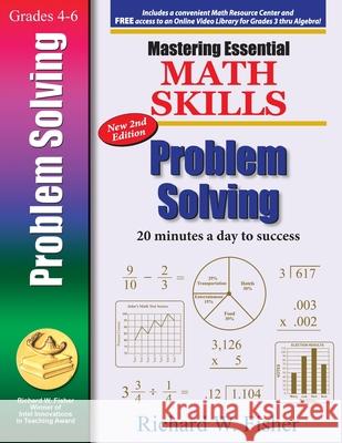 Mastering Essential Math Skills Problem Solving, 2nd Edition Richard Fisher 9781737263333 Math Essentials - książka