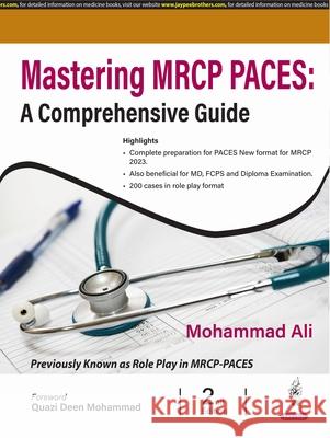 Mastering MRCP PACES Mohammad Ali 9789366168616 Jaypee Brothers Medical Publishers - książka