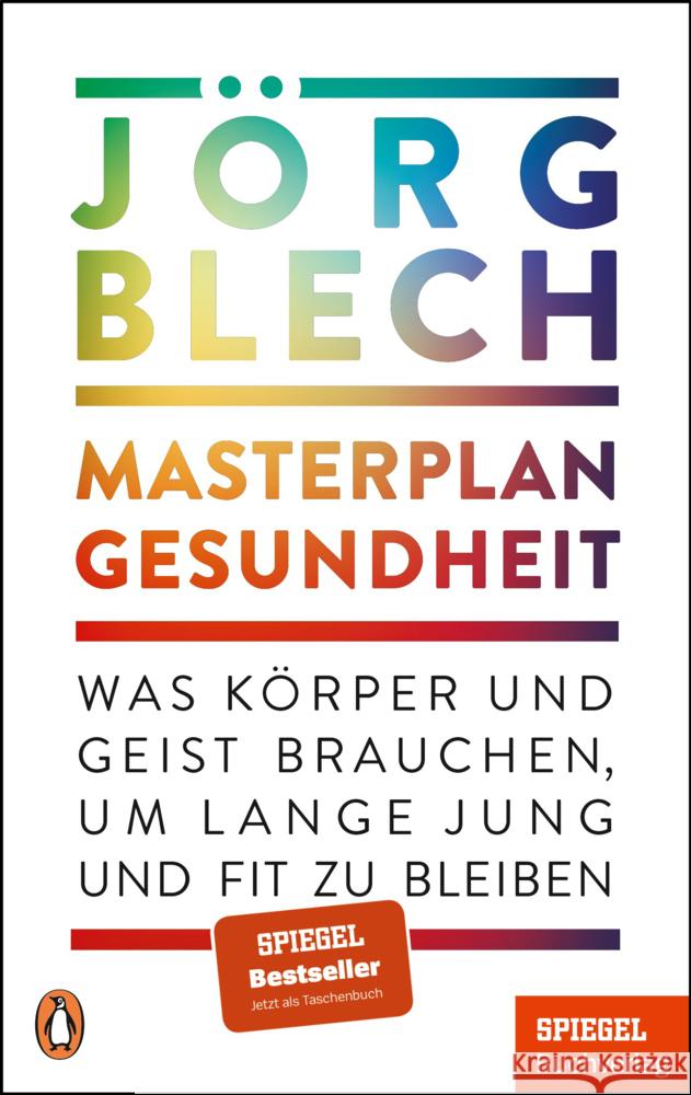 Masterplan Gesundheit Blech, Jörg 9783328113317 Penguin Verlag München - książka